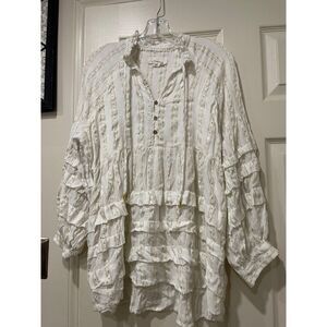 Anthropologie Blouse Women's Size Small Long Sleeve Stunning